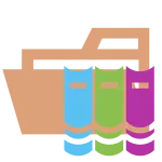 Library Opened SVG Icon